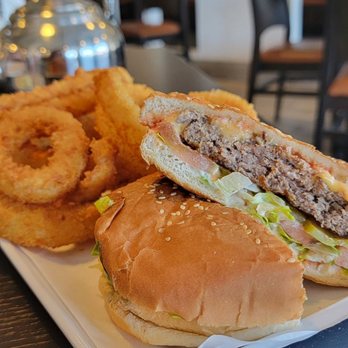 Kababchi Grill - Burger and onion rings - Middle Eastern Near Me - San Antonio, Texas