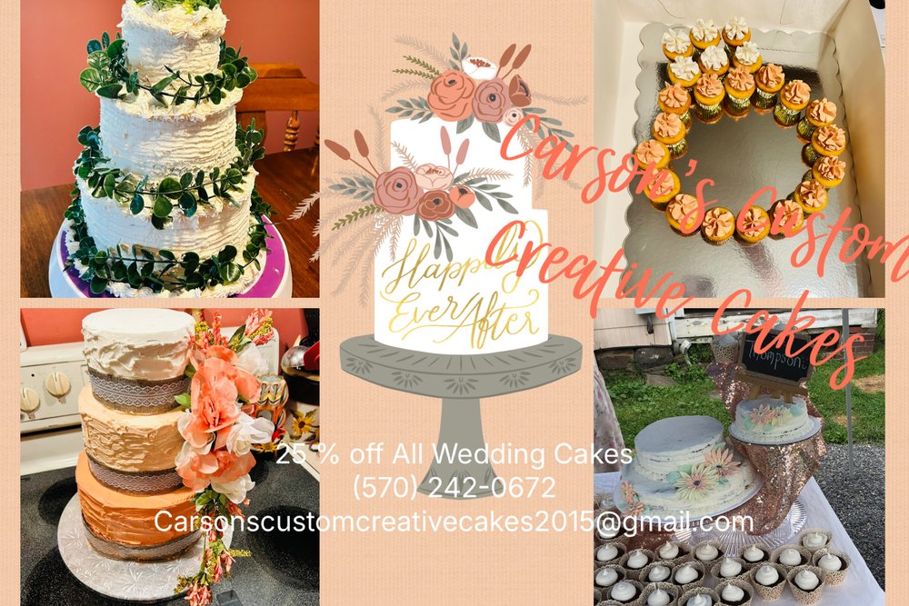 Carson’s Custom Creative Cakes Logo