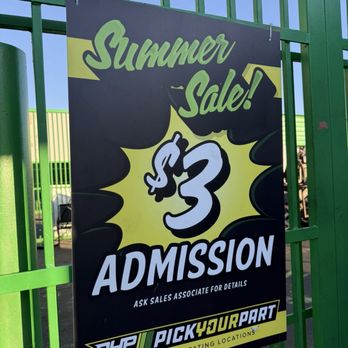 Pick Your Part - Anaheim - admission cost - Auto Parts & Supplies Near Me - Anaheim, California Pick Your Part - Anaheim - admission cost - Auto Parts & Supplies Near Me - Anaheim, California