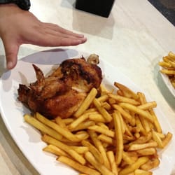 Portico Chicken Ermington - Sizing of chicken and chips
