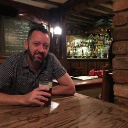 The Coach & Horses - Enjoying my beer