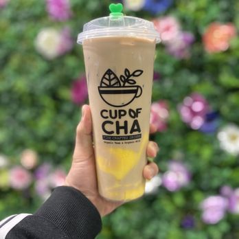 Cup of Cha Tea House - Milk Tea w/ Egg pudding and ice cream - Bubble Tea Near Me - Upland, California Cup of Cha Tea House - Milk Tea w/ Egg pudding and ice cream - Bubble Tea Near Me - Upland, California