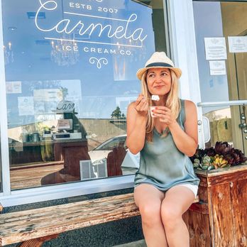 Carmela Ice Cream - Me In Ice Cream Heaven! - Ice Cream & Frozen Yogurt Near Me - Pasadena, California