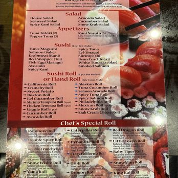 Sushi Yama - Lunch ACYE Menu (taken November 2024) - Japanese Near Me - Tampa, Florida Sushi Yama - Lunch ACYE Menu (taken November 2024) - Japanese Near Me - Tampa, Florida