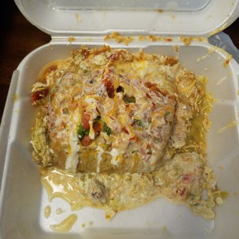 Tacos El Rancho - Nasty soggy chimichanga - Mexican Near Me - Orlando, Florida