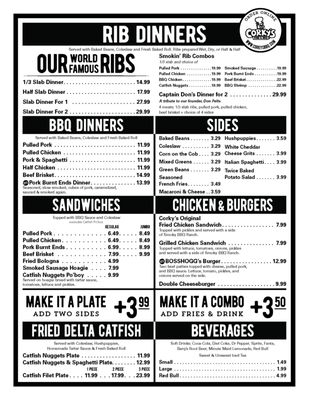 Menu photo 3 Corky's BBQ Cordova, TN