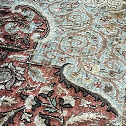 Koshgarian Rug Cleaners - Machine lines in the fabric