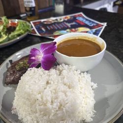 Republica Restaurant & Lounge - arroz con churrasco