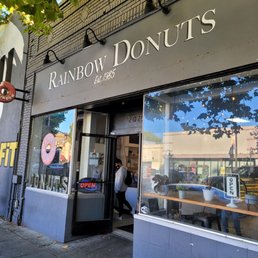 Exterior photo of Rainbow Donuts - Berkeley, California Exterior photo of Rainbow Donuts - Berkeley, California