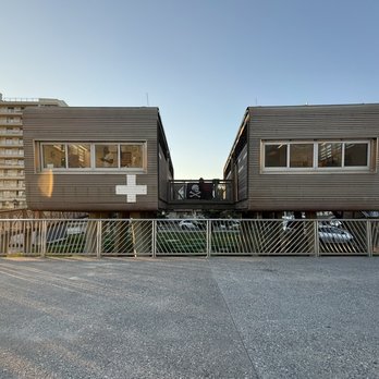 Rockaway Beach and Boardwalk - Lifeguard station - Beach 95 to 97 area - Beaches Near Me - Far Rockaway, New York