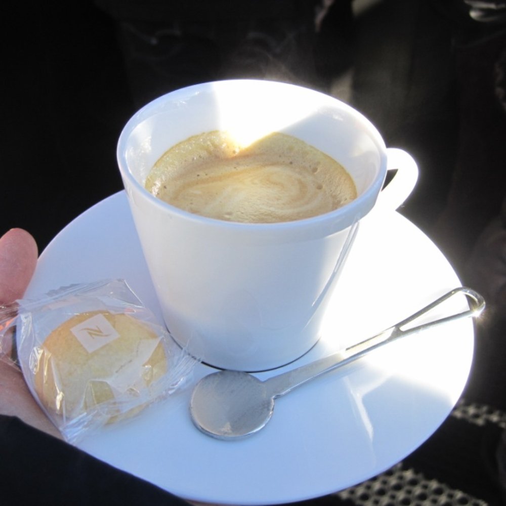 St. Moritz Polo  - Nespresso coffee with little treat - St. Moritz, GR