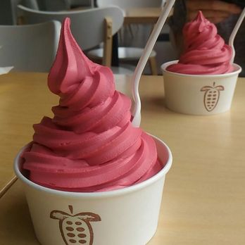 Rousseau Chocolatier - Raspberry soft serve sorbet vegan - Chocolatiers & Shops Near Me - Halifax, Nova Scotia Rousseau Chocolatier - Raspberry soft serve sorbet vegan - Chocolatiers & Shops Near Me - Halifax, Nova Scotia