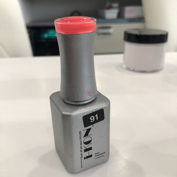 Noah Nails - Gel manicure I selected! Beautiful and "fun" color for summer - Nail Salons Near Me - Rocky Hill, Connecticut