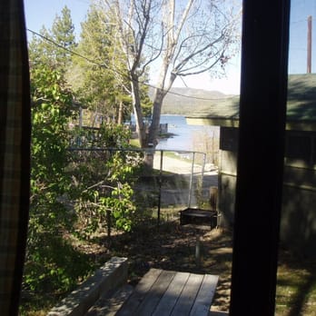 Shore Acres Lodge - View from Kitchen - Lonepine #107 - Big Bear Lake, CA