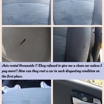 Avis Rent A Car - Car that Avis Oceanside rental handed to me. How can they rent such a disgusting car!!! - Car Rental Near Me - Oceanside, California Avis Rent A Car - Car that Avis Oceanside rental handed to me. How can they rent such a disgusting car!!! - Car Rental Near Me - Oceanside, California