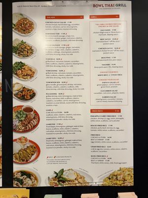 Menu photo 8 Bowl Thai Grill Gardena, CA Menu photo 8 Bowl Thai Grill Gardena, CA