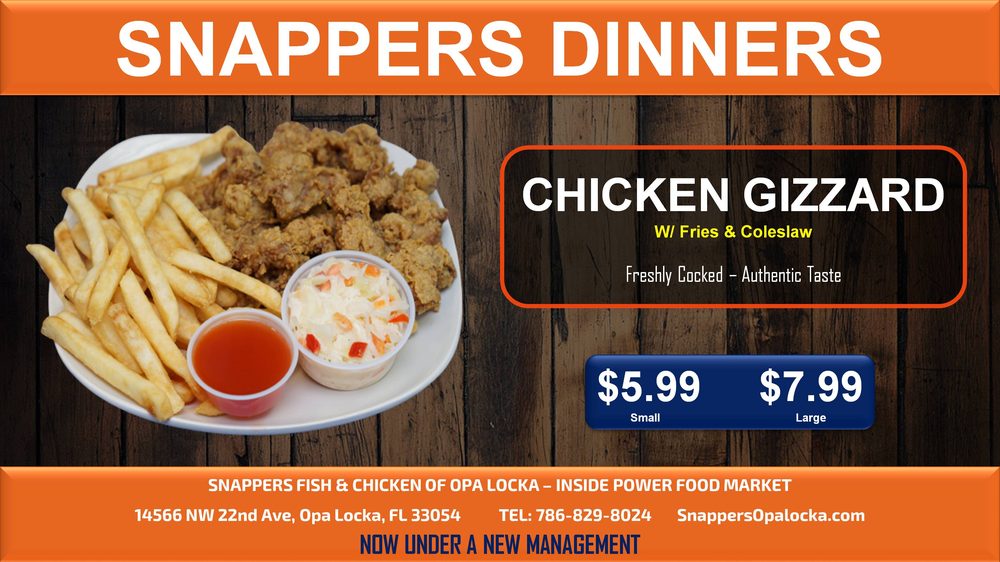 SNAPPERS FISH & CHICKEN OPA LOCKA Updated October 2024 19 Photos