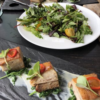 Splashes Restaurant - Pork belly - New American Near Me - Laguna Beach, California Splashes Restaurant - Pork belly - New American Near Me - Laguna Beach, California