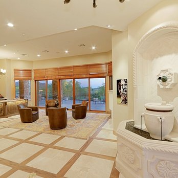 Precision Home Development - Remodel in Troon North with Cantera fountain and stone and wood flooring. - General Contractors Near Me - Scottsdale, Arizona Precision Home Development - Remodel in Troon North with Cantera fountain and stone and wood flooring. - General Contractors Near Me - Scottsdale, Arizona