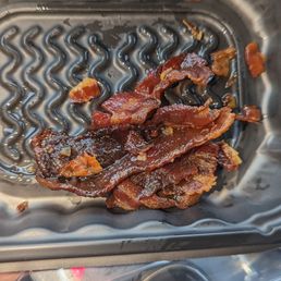 This is disgusting 3.59 for this burnt crap and very greasy. This is disgusting 3.59 for this burnt crap and very greasy.