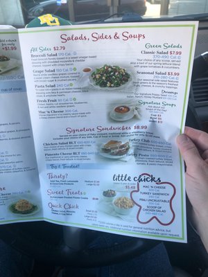 Menu photo 1 Chicken Salad Chick Waco, TX