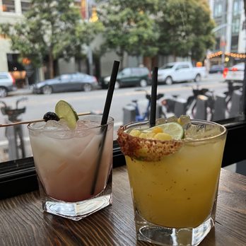 Phonobar - Left: Lime in the coconut Right: Through the Fire - Cocktail Bars Near Me - San Francisco, California Phonobar - Left: Lime in the coconut Right: Through the Fire - Cocktail Bars Near Me - San Francisco, California