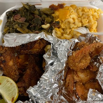 YUPPI - 1/2 & 1/2 Yuppi Special w/ collard greens and mac & cheese - Chicken Wings Near Me - Tampa, Florida YUPPI - 1/2 & 1/2 Yuppi Special w/ collard greens and mac & cheese - Chicken Wings Near Me - Tampa, Florida