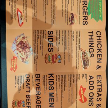 Burger Nerds - Menu (no prices listed) - Burgers Near Me - New Orleans, Louisiana Burger Nerds - Menu (no prices listed) - Burgers Near Me - New Orleans, Louisiana
