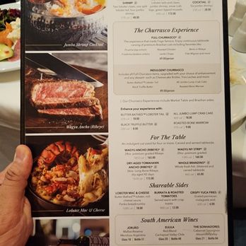 Fogo de Chão - Menu - Steakhouses Near Me - Orlando, Florida Fogo de Chão - Menu - Steakhouses Near Me - Orlando, Florida
