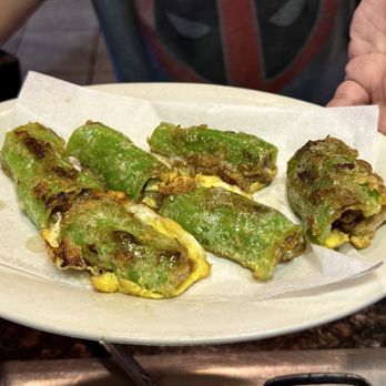 New Seoul Korean Charcoal BBQ - Stuffed peppers - Korean Near Me - Des Plaines, Illinois