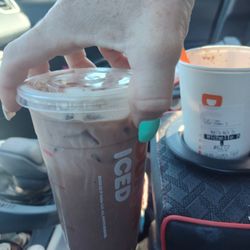 Dunkin' - The aftermath It wasn't the same so I didn't drink it.The liquid wasn't perfect or the topping