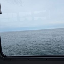 Apostle Islands Kayaking - The ferry ride over to the selected spot for kayaking