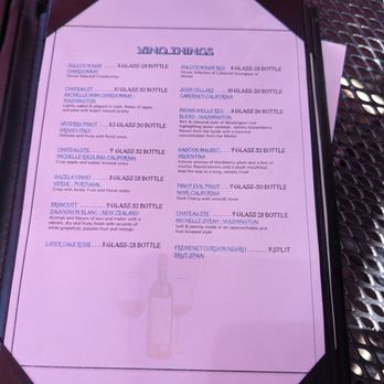 Sully's Bistro & Bar - Wine menu. - American Near Me - Suquamish, Washington Sully's Bistro & Bar - Wine menu. - American Near Me - Suquamish, Washington