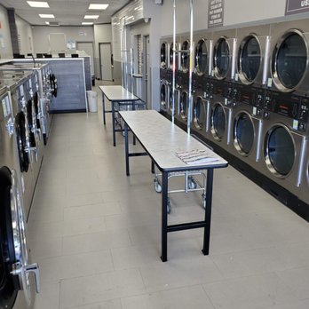 Laundry Club - Plenty of folding space available - Laundromat Near Me - Orange, California
