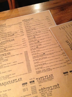 Menu photo 8 49 Çukurcuma Istanbul, 34 Menu photo 8 49 Çukurcuma Istanbul, 34