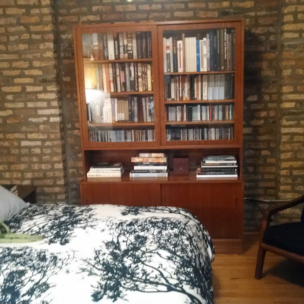 Vintage Quest - Japanese midcentury modern chair in black fabric next to Poul Hundevad media unit. The beauty of supporting local businesses. - Antiques Near Me - Chicago, Illinois Vintage Quest - Japanese midcentury modern chair in black fabric next to Poul Hundevad media unit. The beauty of supporting local businesses. - Antiques Near Me - Chicago, Illinois