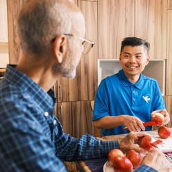 Visiting Angels - Meal preparation and planning