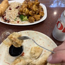 Chop Stix - General Tso and pork fried dumplings