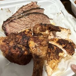 Chicken and 1 lb. Beef Brisket Chicken and 1 lb. Beef Brisket