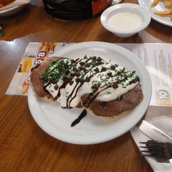 Denny's - Heres the beetlejuice pancakes - American Near Me - San Diego, California Denny's - Heres the beetlejuice pancakes - American Near Me - San Diego, California