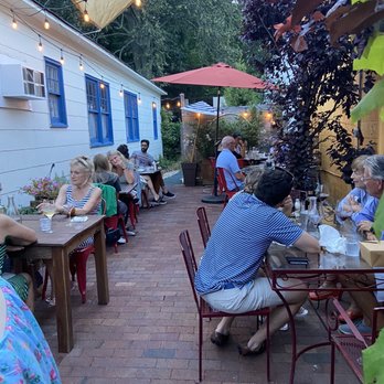 Grana - Outdoor patio on a lovely summer night - Italian Near Me - Jamesport, New York Grana - Outdoor patio on a lovely summer night - Italian Near Me - Jamesport, New York