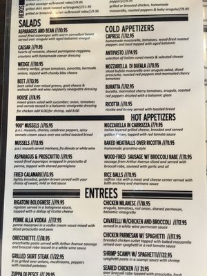 Menu photo 6 900 Degrees Towaco, NJ