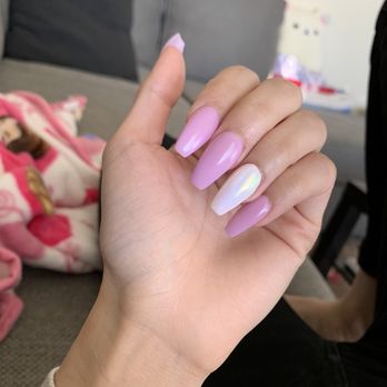 CK Nails - another coffin set also done by Mia - Nail Salons Near Me - Renton, Washington