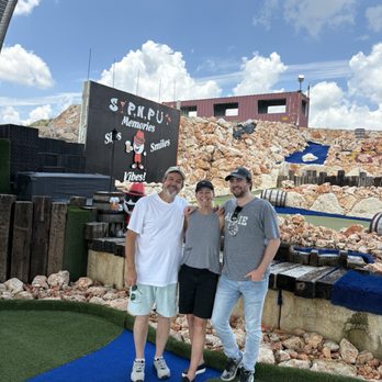 Sip N Putt - After completing the course!  Family fun day!!! - Mini Golf Near Me - New Braunfels, Texas