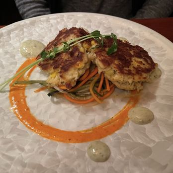 Thistle Inn Restaurant - Crab cakes - Salad Near Me - Boothbay Harbor, Maine Thistle Inn Restaurant - Crab cakes - Salad Near Me - Boothbay Harbor, Maine