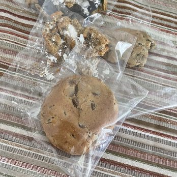 Bang Cookies - Pieces of raw cookies and an example of one of the many cookies we had to throw away. - Desserts Near Me - Jersey City, New Jersey Bang Cookies - Pieces of raw cookies and an example of one of the many cookies we had to throw away. - Desserts Near Me - Jersey City, New Jersey