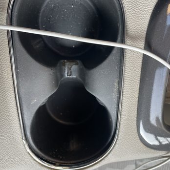 Norwood Hand Car Wash - Sorry cupholder that wasn't even touched - Car Wash Near Me - Chicago, Illinois