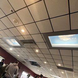 Lincoln Square Pancake House - I noticed these ceiling windows, cute