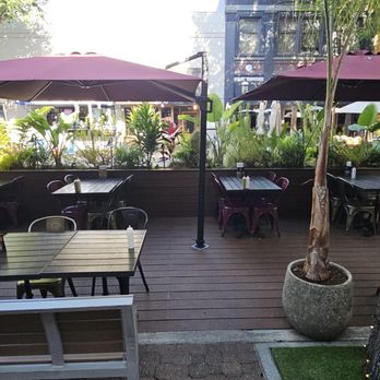 MAZRA - Outdoor Seating Area. - Mediterranean Near Me - Redwood City, California MAZRA - Outdoor Seating Area. - Mediterranean Near Me - Redwood City, California