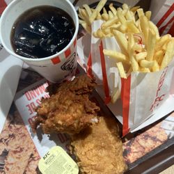 KFC - 2pc Chicken Meal (~€9)